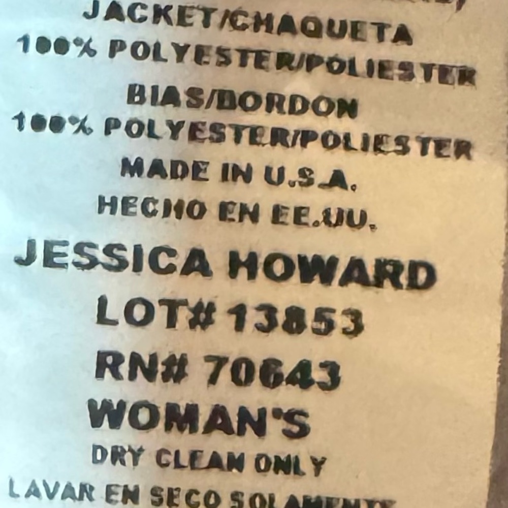 JESSICA HOWARD Full Length gown w/ jacket Size 18W - Picture 9 of 11